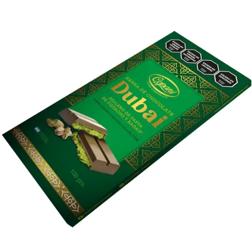 Tableta chocolate dubai copani 